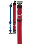 Obojek nylon CLUB C 32cmx10mm červen&yacute; FP 1ks