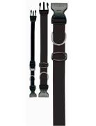 Obojek nylon CLUB C 44cmx15mm čern&yacute; FP 1ks
