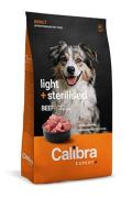 Calibra Dog EXPERT+ Adult Light & Sterilised Beef 2kg