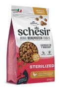 Schesir Cat Monoprotein Sterilized kuřec&iacute; 1,5kg