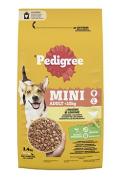 Pedigree Dry Adult Mini drůbež&iacute; se zeleninou 1,4kg