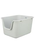 WC kočka PAVO vysok&eacute; okraje 44x32x55cm &scaron;ed&aacute; TR