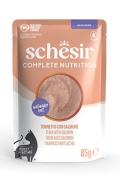 Schesir Cat kapsa Compl.Nutrition Tuň&aacute;k+losos pěna 85g