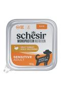 Schesir Dog vanička Monoprotein Krůt&iacute; pat&eacute; 150g