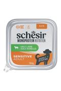 Schesir Dog vanička Monoprotein Jehněč&iacute; pat&eacute; 150g