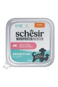 Schesir Dog vanička Monoprotein Puppy &Scaron;unka pat&eacute; 150g
