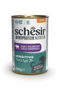Schesir Dog konz.Monoprotein Senior Divoč&aacute;k pat&eacute; 400g