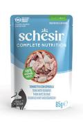 Schesir Cat kapsa Compl.Nutrit.Tuň&aacute;k+moř.vlk žel&eacute; 85g