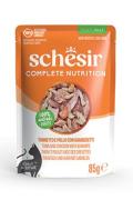 Schesir Cat kaps.Compl.Nutrit.Tuň&aacute;k+kuře+krev.žel&eacute;85g
